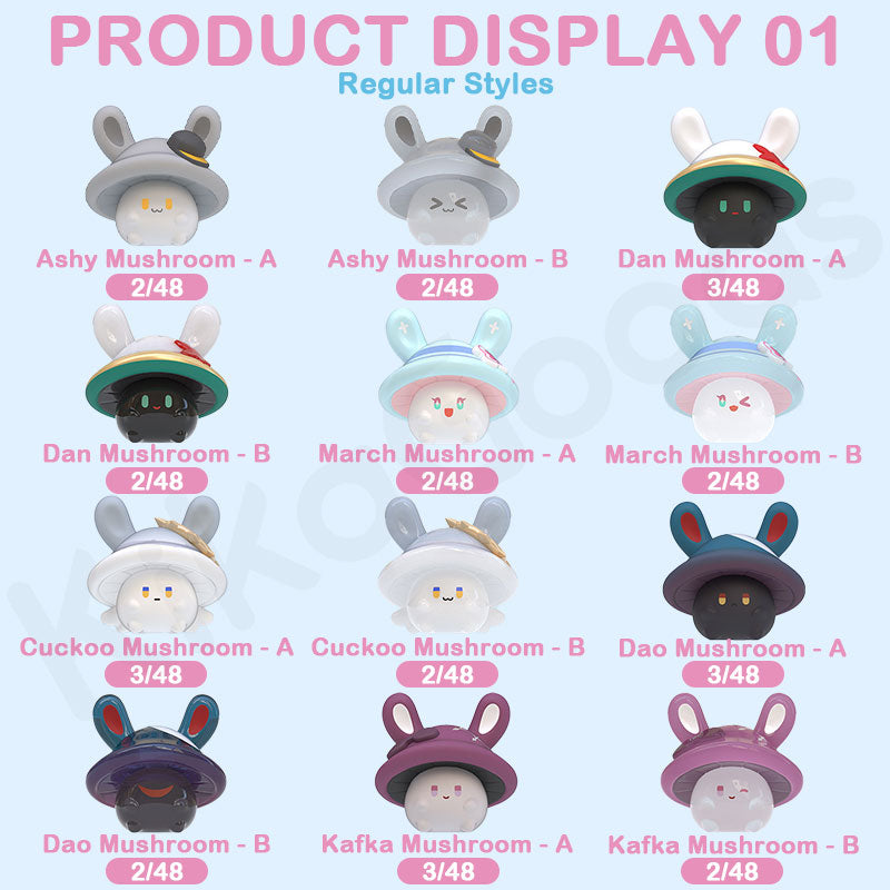 Honkai Star Rail Bunny Mushroom & Mushroom Bunny Series Mini Blind Bag【Shipped in Mar./Apr. 2026】