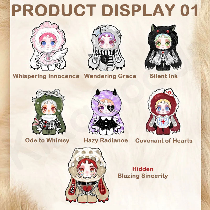 Ossia Soft Edges Series Plush Blind Box【Shipped in Apr./May. 2026】