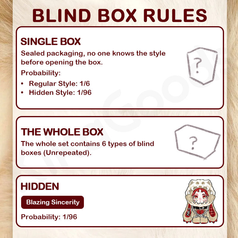 Ossia Soft Edges Series Plush Blind Box【Shipped in Apr./May. 2026】