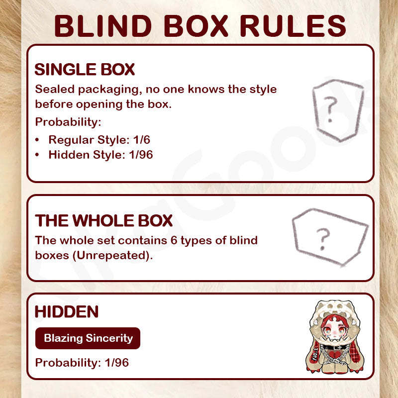 Ossia Soft Edges Series Plush Blind Box【Shipped in Apr./May. 2026】