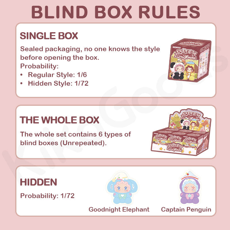 Lovely Emma Hugging Series Plush Blind Box