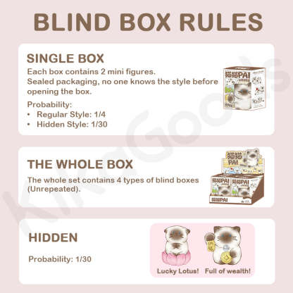 Cat PAl Emotion Series Blind Box【Shipped in Apr./May. 2026】