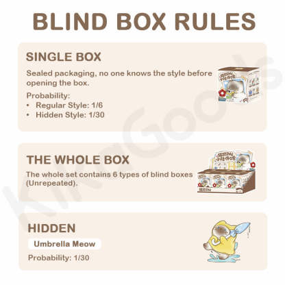 Cat PAl Daily Companion Series Blind Box【Shipped in Apr./May. 2026】