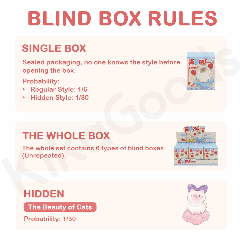 Cat PAl Joyful Spinning Series Blind Box【Shipped in Apr./May. 2026】