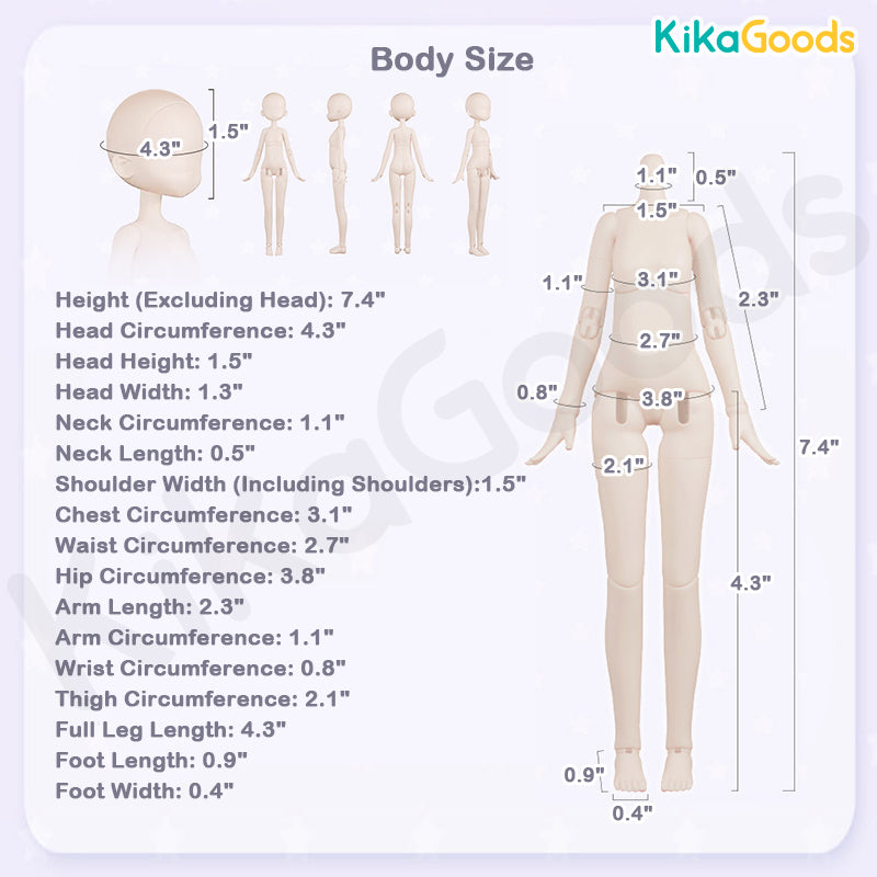 Transform Electrical Street Series Stardust Tale 1/6 BJD Limited【Shipped in May./Jun. 2026】