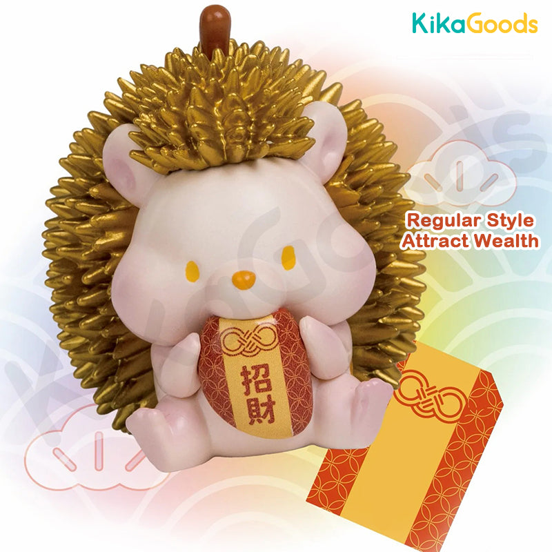 Durian Kingdom Series Blessing Charm Hedgehog Blind Box