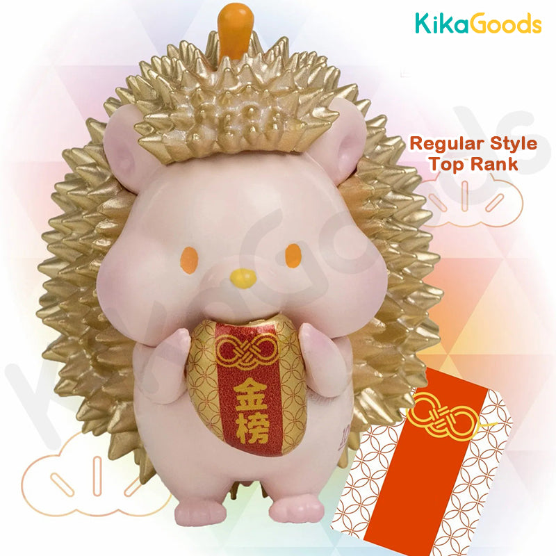 Durian Kingdom Series Blessing Charm Hedgehog Blind Box