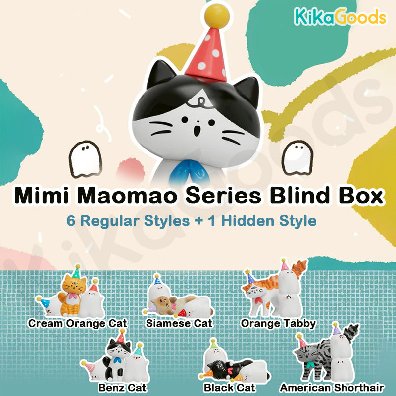 Mimi Maomao Series Blind Box【Shipped in Apr./May. 2026】