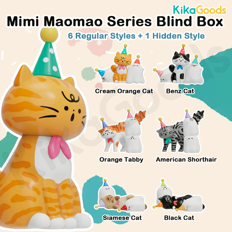 Mimi Maomao Series Blind Box【Shipped in Apr./May. 2026】