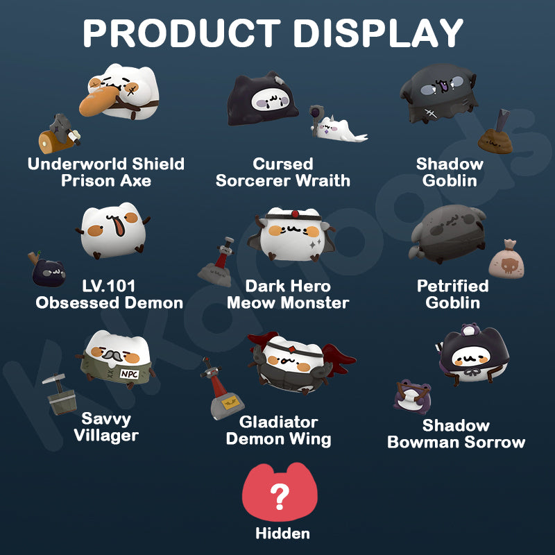 Dark Legend of the Brave Heroes Series Blind Box【Shipped in Apr./May. 2026】