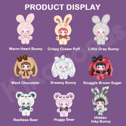 Mioco Warm Hugs Gathering Series Mini Plush Blind Box【Shipped in May./Jun. 2026】