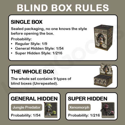 MR.BONE The Wicked Union Series Blind Box