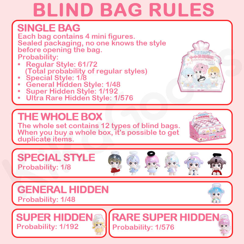 Keeno Little Angel Series Mini Bean Blind Bag