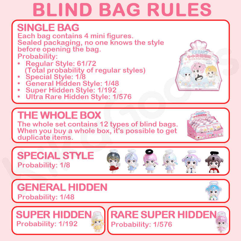 Keeno Little Angel Series Mini Bean Blind Bag