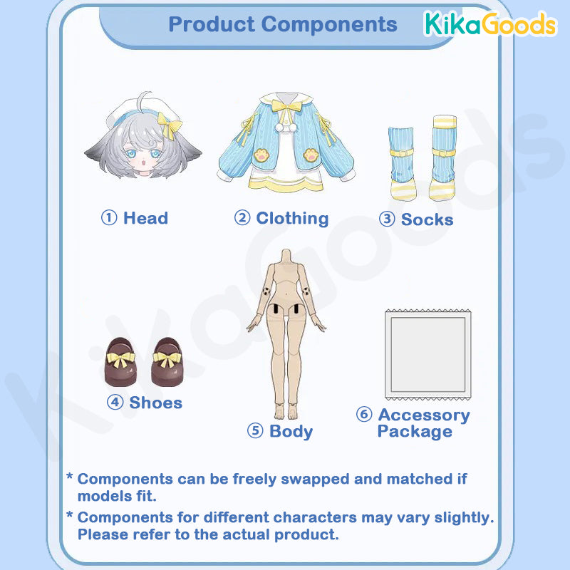 Star Wish Maiden Adventure Series 1/8 Action Figure BJD Blind Box【Shipped in May./Jun. 2026】