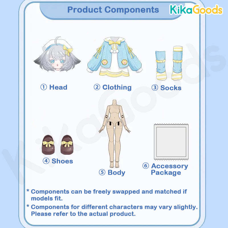 Star Wish Maiden Adventure Series 1/8 Action Figure BJD Blind Box【Shipped in May./Jun. 2026】