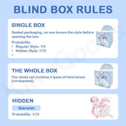 Star Wish Maiden Adventure Series 1/8 Action Figure BJD Blind Box【Shipped in May./Jun. 2026】