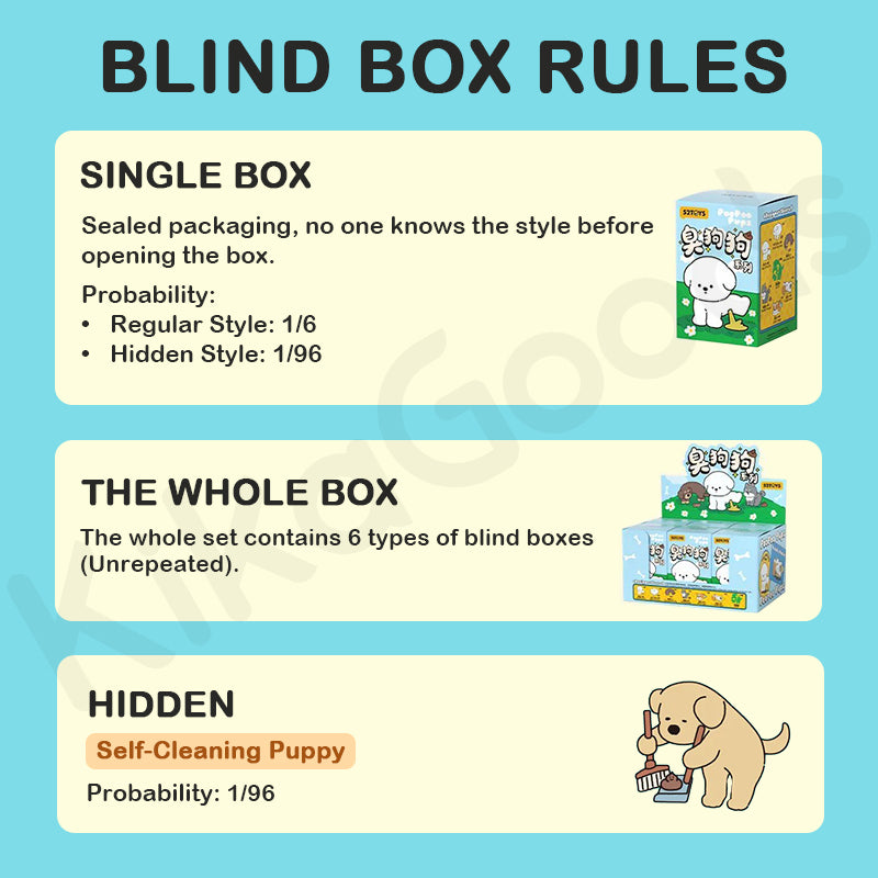 PooPoo Pups Series Blind Box【Shipped in May./Jun. 2026】