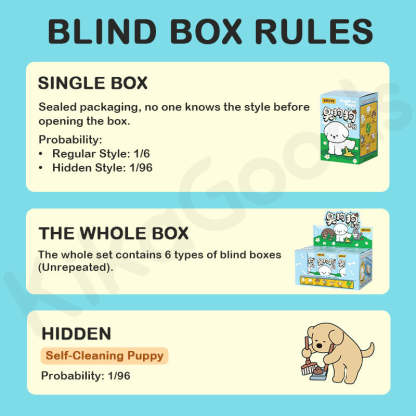 PooPoo Pups Series Blind Box【Shipped in May./Jun. 2026】