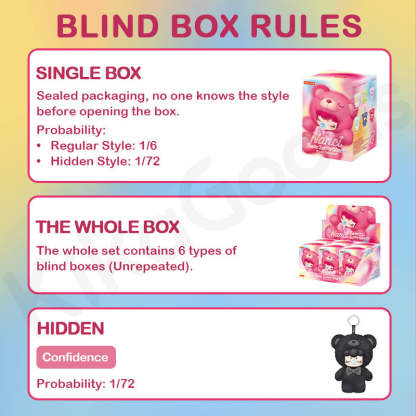 Nanci Bear Inner World Series Plush Pendant Blind Box