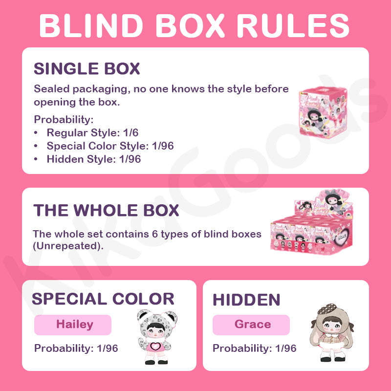 Nommi Pinky Energy Series Plush Blind Box【Shipped in Jun./Jul. 2026】