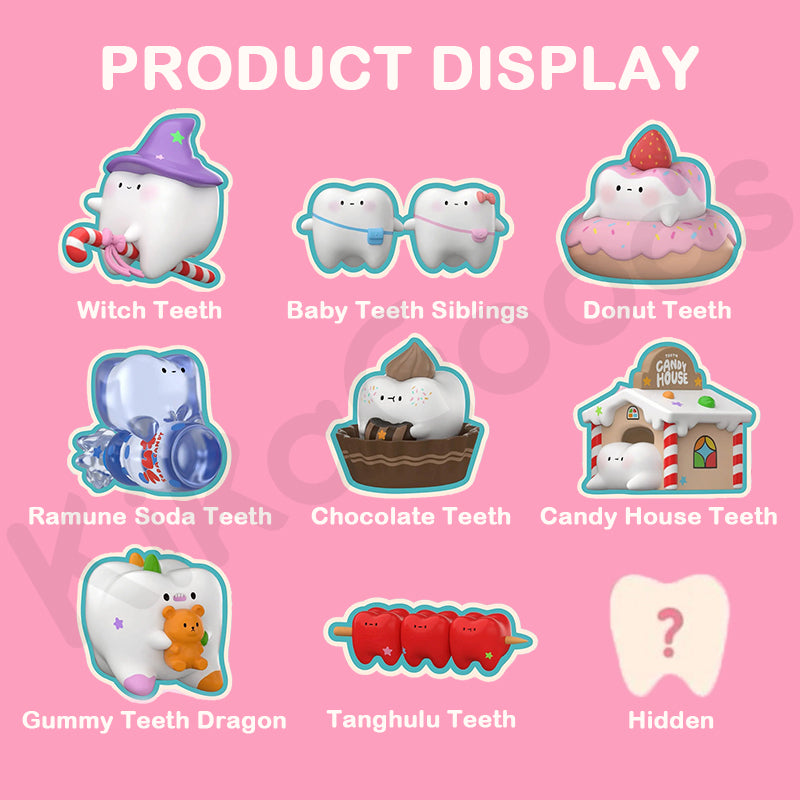 Tooth Family 5 Tooth's Candy House Series Blind Box【Shipped in Jul./Aug. 2026】