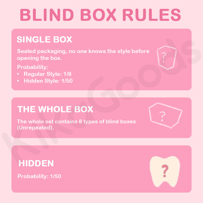 Tooth Family 5 Tooth's Candy House Series Blind Box【Shipped in Jul./Aug. 2026】