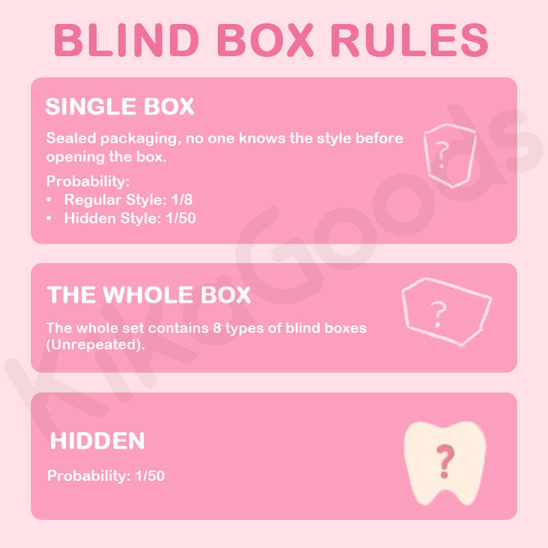 Tooth Family 5 Tooth's Candy House Series Blind Box【Shipped in Jul./Aug. 2026】