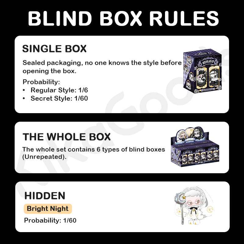 Taroot Night of Lies Series Plush Blind Box