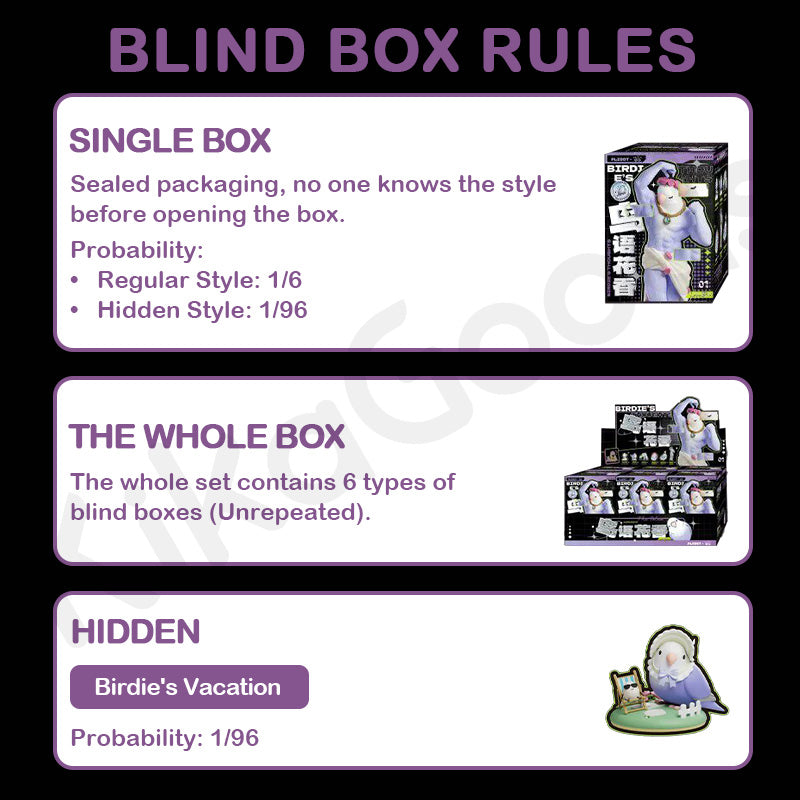 Love Bird Taroball "Birdie's Thoughts" Series Blind Box【Shipped in May./Jun. 2026】