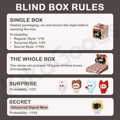 Gismow Hide and Seek Alliance Series Blind Box
