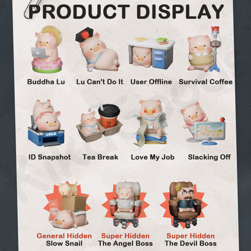 Lulu the Piggy Office Series Blind Box【Shipped in May./Jun. 2026】