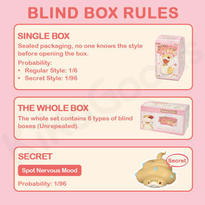 Snake Spot "A Little Moody" Series Mini Blind Box【Shipped in May./Jun. 2026】