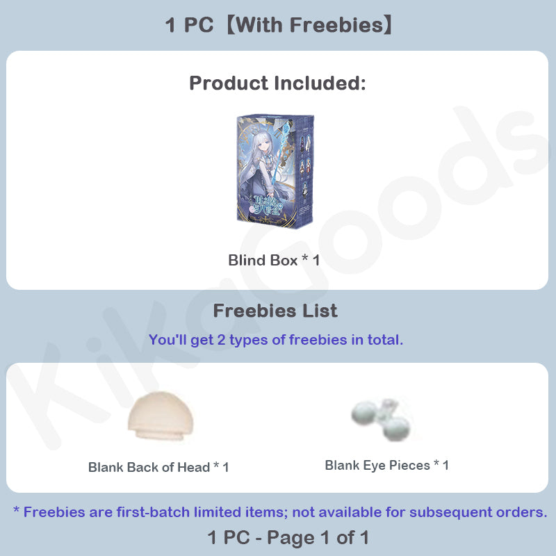 Time Rift & The Music Box Series Special 1/6 Action Figure BJD Blind Box【Shipped in Jul./Aug. 2026】