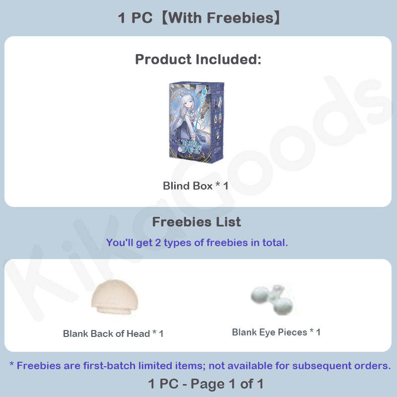 Time Rift & The Music Box Series Special 1/6 Action Figure BJD Blind Box【Shipped in Jul./Aug. 2026】