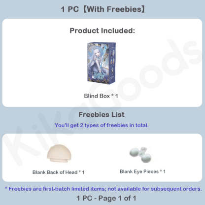 Time Rift & The Music Box Series Special 1/6 Action Figure BJD Blind Box【Shipped in Jul./Aug. 2026】