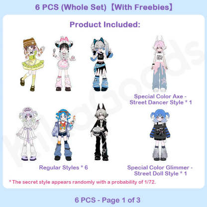 EchoBond Series 1/8 Action Figure BJD Blind Box【Shipped in Sept./Oct. 2026】