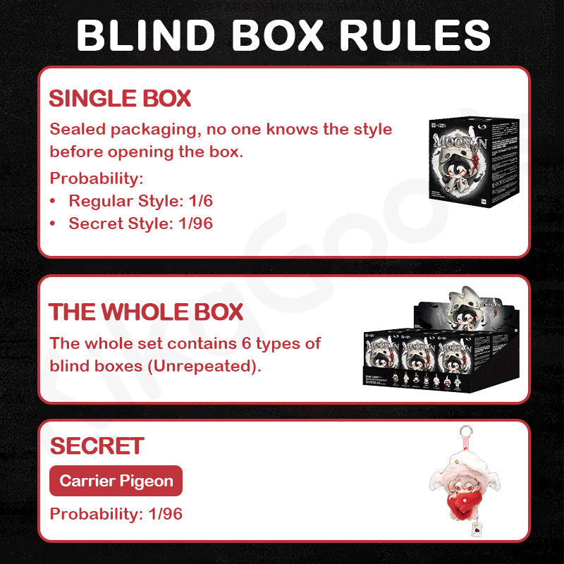 Moonin Enshrouded Night Series Plush Blind Box【Shipped in Jun./Jul. 2026】