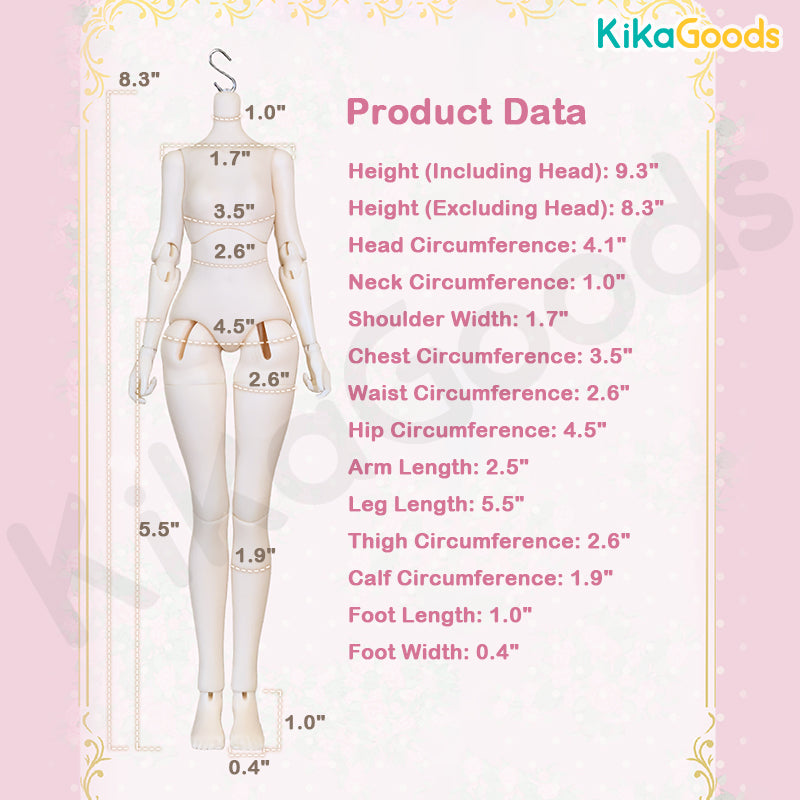 Good Night Ojosama Series Special 1/6 Action Figure BJD Blind Box