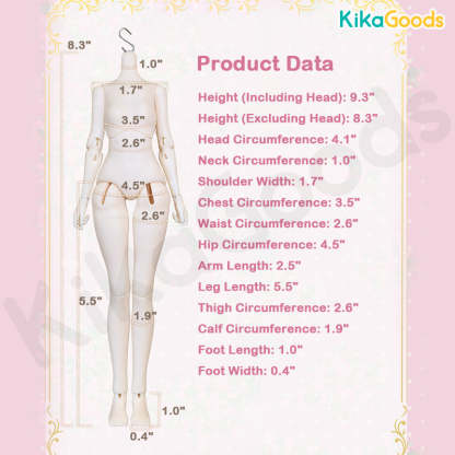 Good Night Ojosama Series Special 1/6 Action Figure BJD Blind Box