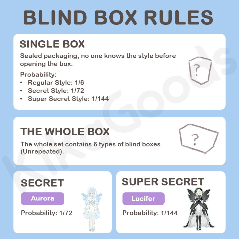 Good Night Ojosama Series Special 1/6 Action Figure BJD Blind Box