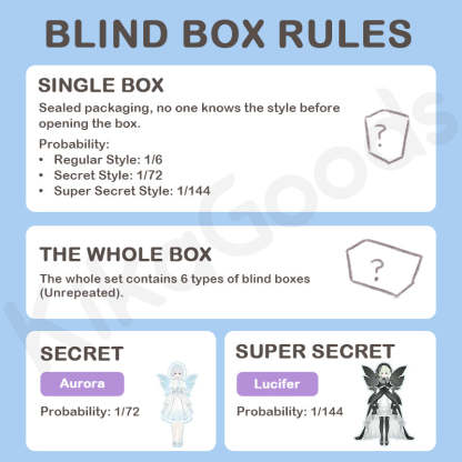 Good Night Ojosama Series Special 1/6 Action Figure BJD Blind Box
