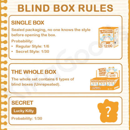 The Cat Come Series Blind Box【Shipped in Jun./Jul. 2026】