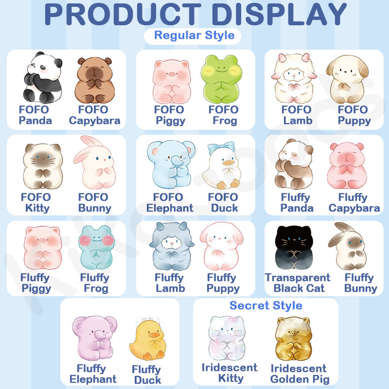 FOFO Animal PAI Laid-back Series Mini Blind Box【Shipped in Jun./Jul. 2026】