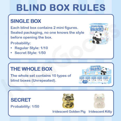 FOFO Animal PAI Laid-back Series Mini Blind Box【Shipped in Jun./Jul. 2026】