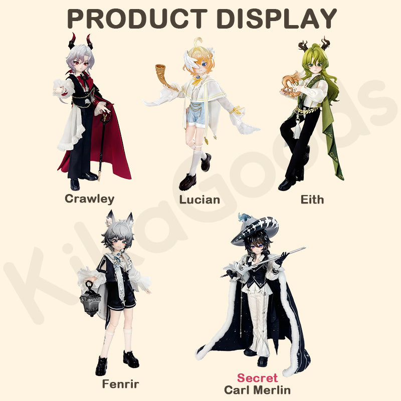 Niyru Loi Series 1/8 Action Figure BJD Blind Box【Shipped in Jul./Aug. 2026】