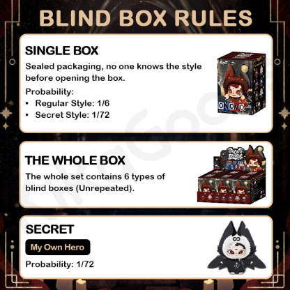 ONONO Night Evolve Series Plush Blind Box【Shipped in Jul./Aug. 2026】