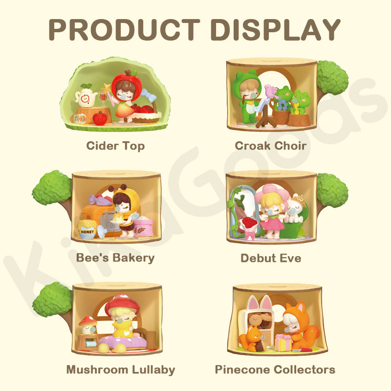 なっちゃんプチギフト40セット Nanci Treehouse Party Series Blind Box – KikaGoods Wholesale