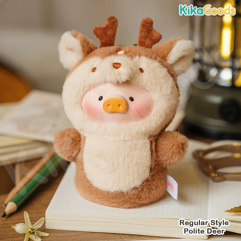 LuLu the Piggy Animal Party Series 2 Cutest Butler PVC Face Plush Key Cover Keychain Blind Box【Shipped in Aug./Sept. 2026】