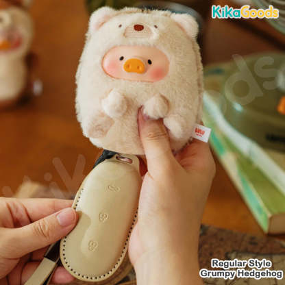 LuLu the Piggy Animal Party Series 2 Cutest Butler PVC Face Plush Key Cover Keychain Blind Box【Shipped in Aug./Sept. 2026】